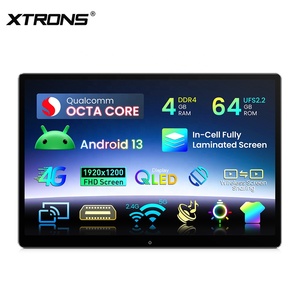 Moniteur de siège arrière de voiture universel rotatif XTRONS de 14 pouces avec écran QLED entièrement laminé, Qualcomm Android 4+64 Go 4G - Product Image 1
