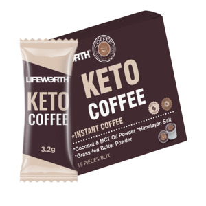 Lifeworth OEM/ODM Keto prodotti per integratori alimentari dieta istantanea Keto MCT collagene caffè in polvere perdita di peso - Product Image 4