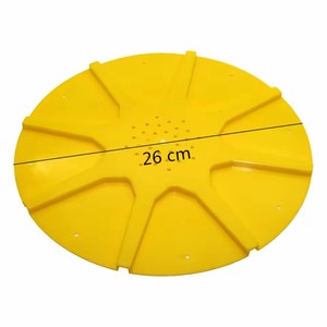 Dispositivo de escape para abejas de plástico de 8 vías, cubierta circular para colmena y salida de la puerta del nido, nuevas herramientas de apicultura para uso doméstico - Product Image 4