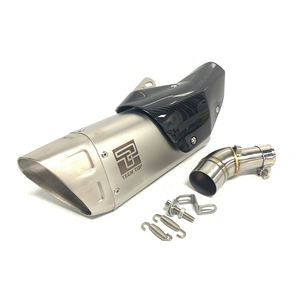 Silencieux d'échappement universel modifié pour moto, pour système d'échappement <span class=keywords><strong>CF</strong></span> <span class=keywords><strong>450SR</strong></span> - Product Image 1