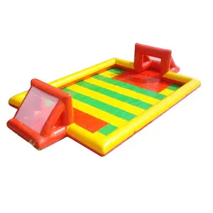 Hot Selling Aangepaste Grootte Kleine Outdoor Kleine Opblaasbare Voetbal Hof Voor Verkoop