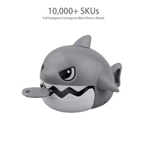 ของเล่นพวงกุญแจรูปฉลามกินปลาเล็กแบบดึงเชือกเคลื่อนไหวได้ ปี 2024 ของเล่นแปลกใหม่สำหรับพวงกุญแจรถยนต์ - Product Image 2