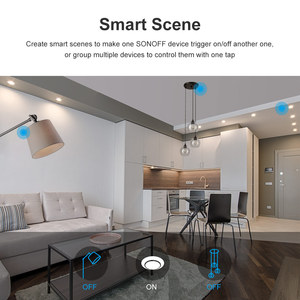 SONOFF T0UK 1C TX Wifi Duvar dokunmatik ışıklı anahtar 1Gang 86 Tip App Ses Kablosuz Uzaktan Kumanda Zamanlayıcı Akıllı Ev Çalışır alexa ile - Product Image 2