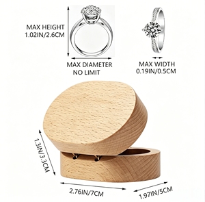 Wooden <b>Ring</b> <b>Box</b> With Custom Name Personalized Engagement Wedding <b>Ring</b> <b>Box</b> Anniversary Gift Engrave <b>Ring</b> <b>Box</b> - Product Image 5