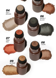 Matita per Sopracciglia di Alta Qualità, Polvere Ombreggiante per <span class=keywords><strong>Contorno</strong></span> Viso, Stencil per Sopracciglia con Pennello per Colorazione Istantanea - Product Image 5