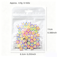 50 pièces de décorations florales pour ongles en résine, fleurs de Plumeria, accessoires pour ongles, fleurs de Frangipanier, pour l'été