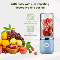 Mini-mixeur électrique portable USB rechargeable pour fruits, avec logo personnalisé, pour jus frais