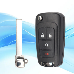 Szmaishi กุญแจรถรีโมทแบบพับได้4ปุ่มเริ่ม315MHz สำหรับ2012-2019กุญแจรถอัจฉริยะ13584829 Chevrolet FCC KR55WK50073 PN - Product Image 4