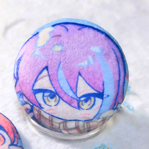 Schattige Kawaii kat Anime Kerst aangepaste schattige knuffel Kpop cartoon pluche badge OEM fabriek leverancier - Product Image 3
