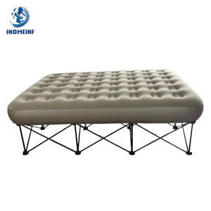 Matras tempat tidur udara lipat, ukuran penuh dengan pompa bawaan - Product Image 3