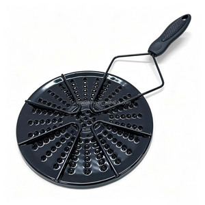 <span class=keywords><strong>Plaque</strong></span> diffuseur de chaleur en émail de style japonais pour cuisinière à <span class=keywords><strong>gaz</strong></span> - Distribution uniforme de la chaleur, protection des casseroles pour la cuisson lente et le réchauffement du lait - Product Image 4