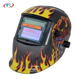 Casco de Soldadura con Oscurecimiento Automático TRQ, Energía Solar, Protección UV/IR, DIN16, Alto Rendimiento, Diseño Continuo de 0.2-1S, Metálico - Product Image 1