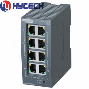 Siemens Original SCALANCE XB008 6GK5008-0BA10-1AB2 Industrial <b>Ethernet</b> <b>Switch</b> 10/100 Mbit/s Unmanaged for PLC Dedicated - Product Image 2