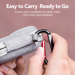Estuche de transporte portátil de carcasa dura de PU para DJI Osmo Nano, bolsa de almacenamiento protectora a prueba de golpes para cámara, para viajes al aire libre - Product Image 4