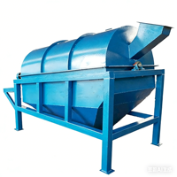 Machine rotatoire d'écran pour tamiser le fumier de bétail et de volaille, le compost minéral organique et composé d'engrais;