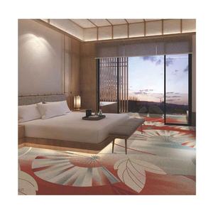 Moquette commerciale pour hôtel, chambre à coucher, mur à mur, moderne, imprimée en 3D, en nylon, à poils longs, antistatique, pour bureau - Product Image 6