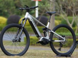 Bicicleta de Montaña Eléctrica Em6-3rd, Bicicleta Eléctrica de Aluminio Mtb 48v 500w/750w con Suspensión Completa Em6 - Product Image 3