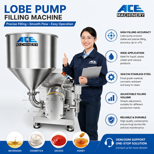 ปั๊มเติมของเหลวแบบลูกสูบ Ace 3Rp เกรดอาหาร พร้อมระบบดูดเอง สำหรับยาสีฟัน สบู่ แชมพู และของเหลวอื่นๆ - Product Image 6
