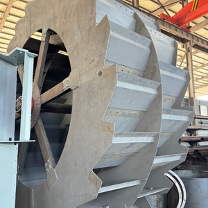 Machine à laver de sable en spirale 50TPH certifiée CE pour les agrégats miniers avec composants de moteur et d'engrenage - Product Image 2