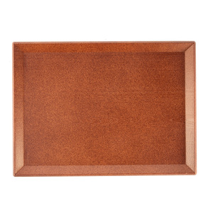 Double-sword round cutlery non-slip plate, wood grain Japanese <b>tray</b>, dessert plate, <b>tea</b> <b>tray</b>, sushi plate, sukiyaki, Japanese - Product Image 5