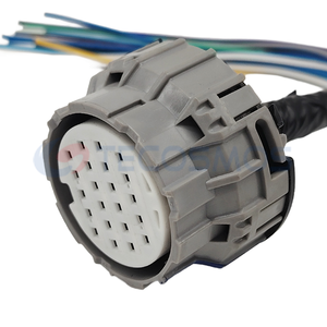 สวิตช์ควบคุมระบบยานยนต์ เซ็นเซอร์วัดอัตราการไหลของอากาศไฟฟ้า เหมาะสำหรับรถยนต์มิตซูบิชิ แบบ 22 พิน ตัวเมีย รุ่น CT22-0011M - Product Image 3