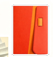 Carnet en cuir PU A5 personnalisé avec logo, fermeture magnétique, pages lignées épaisses, pour affaires, bureau, école, journal, cadeau, bloc-notes