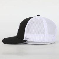 Gorras Snapback Personalizadas OEM de Alta Calidad, Gorra Plana con Visera Curva y Logotipo Bordado en 3D, Gorra de Malla Estructurada de 6 Paneles para Adultos
