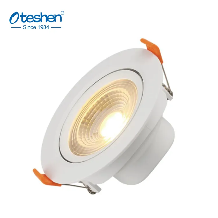 4G LED spot 5W ayarlanabilir gömme aydınlatma cob led spot ışık, kolay montaj