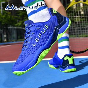 Calzado deportivo de verano para hombre y mujer, para tenis, bádminton, con amortiguación, forro de malla antideslizante, para entrenamiento deportivo - Product Image 3