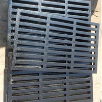 Couvercle de regard en fonte ductile rond, revêtu d'époxy, pour système d'égout, robuste et antivol, pour chambre de drainage en fonte