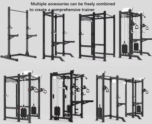 Rak Power Smith Multi-Fungsi SK untuk Peralatan Gym Rumah/Komersial, Mesin Smith Multi-Fungsi untuk Latihan Kaki dan Angkat Beban - Product Image 2