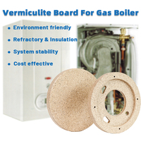 Panneaux de vermiculite de haute densité de haute qualité Panneau d'isolation thermique de vermiculite non combustible Brique de vermiculite
