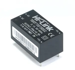 AC-DC Isolation Power Supply Module HLK-PM01 3W 5V 600MA 220V To 5V Household Switch Step-down Power Supply Module