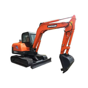 Excavatrice Offre Spéciale DH60-7 mini excavatrice avec la livraison rapide de tache de lame de bouteur - Product Image 1