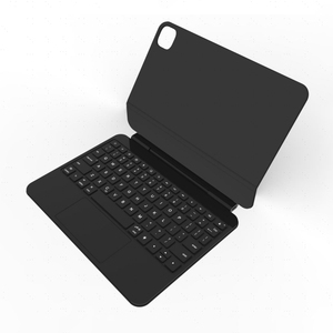 เคสคีย์บอร์ดแม่เหล็กพร้อมแทร็คแพดอัจฉริยะ หนัง PU พรีเมียม สำหรับ iPad Air 11 นิ้ว คีย์บอร์ดไร้สายพกพาแบบ Magic <span class=keywords><strong>Keyboard</strong></span> <span class=keywords><strong>Folio</strong></span> - Product Image 3