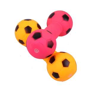 Il vinile all'ingrosso durevole del cane gioca il giocattolo del cane del vinile del manubrio per i prodotti dell'animale domestico del giocattolo di masticazione del cane e della casa - Product Image 3