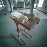 Prix usine semi-automatique pneumatique scellage emballage machine d'emballage poulet film plastique pochette remplissage noyau composants