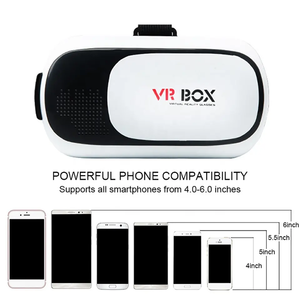 Lunettes <span class=keywords><strong>de</strong></span> réalité <span class=keywords><strong>virtuelle</strong></span> 3D originales, <span class=keywords><strong>casque</strong></span> <span class=keywords><strong>de</strong></span> réalité <span class=keywords><strong>virtuelle</strong></span> en carton stéréo pour smartphone iOS et Android - Product Image 2