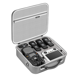 Bolsa de Transporte STARTRC para Dron DJI <span class=keywords><strong>Mavic</strong></span> <span class=keywords><strong>3</strong></span> Pro Fly <span class=keywords><strong>More</strong></span> <span class=keywords><strong>Combo</strong></span>, Funda Protectora para Control Remoto DJI RC, Bolsa de Almacenamiento para Accesorios de Dron DJI - Product Image 1