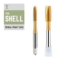 Taraud à cannelure spirale TT300-HPO M12/M14/M16, standard métrique, en HSS et carbure pour le perçage des métaux