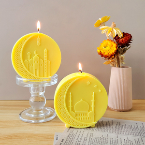 Moule en silicone Lune de l'Aïd al-Fitr pour bougies, décorations du Ramadan, moule de moulage pour cadeaux, fournitures de <span class=keywords><strong>fabrication</strong></span> de bougies d'aromathérapie DIY - Product Image 5