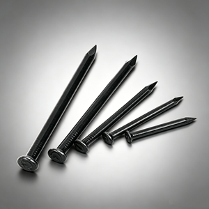 Factory Customizable Black Hardened Concrete Nails Round Head Durable Masonry Steel <b>Fasteners</b> - Product Image 1