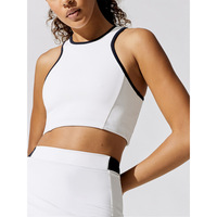 Mini jupe 2 en 1 pour femmes débardeur haut de Pickleball tenue personnalisée nom de l'équipe femmes Al Tennis vêtements vêtements actifs jupe et ensemble de soutien-gorge