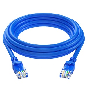 สายแพทช์อีเธอร์เน็ต Cat5e UTP แบบ LAN ขนาด 26AWG สาย CCA หัว RJ45 ต่อ RJ45 สายเคเบิลเน็ตเวิร์คหุ้ม PVC หลายขนาด บริการ OEM แบบกำหนดเองได้ - Product Image 3