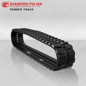 Chasis de oruga de goma y acero 400*72.5*74 400x72.5x74 para piezas del tren de rodaje de excavadora SUMITOMO SH55UJ - Product Image 2