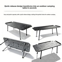 Jetour G700 2022 Aluminium Klappbarer Tischständer für Heckklappe Wandmontierter Tragbarer Outdoor-Camping-Gebrauch