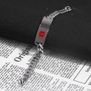 Pulsera de Acero Inoxidable Impermeable de Alta Calidad 2024 para Grabado DIY - Product Image 6