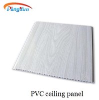 Panneau décoratif de plafond en PVC carré moderne, directement de l'usine, imperméable, résistant à l'humidité, ignifuge, perforé, carrelage de salle de bain