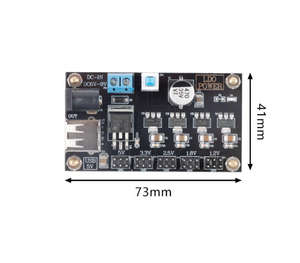 Original LM7805 Mehrkanal-Linear stabilisiertes Netzteil modul 6-9V bis 1,<span class=keywords><strong>2</strong></span>/1,8/<span class=keywords><strong>2</strong></span>,5/3,3/5V Spannungs ausgang - Product Image 4