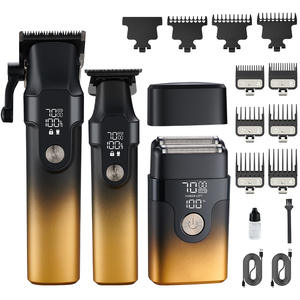 Máy Cắt Tóc, Cạo Râu, Cắt Tỉa Tóc All in One với Đế Sạc Type-C, Chất Lượng Salon, Dành Cho Tiệm Cạo Râu - Product Image 5